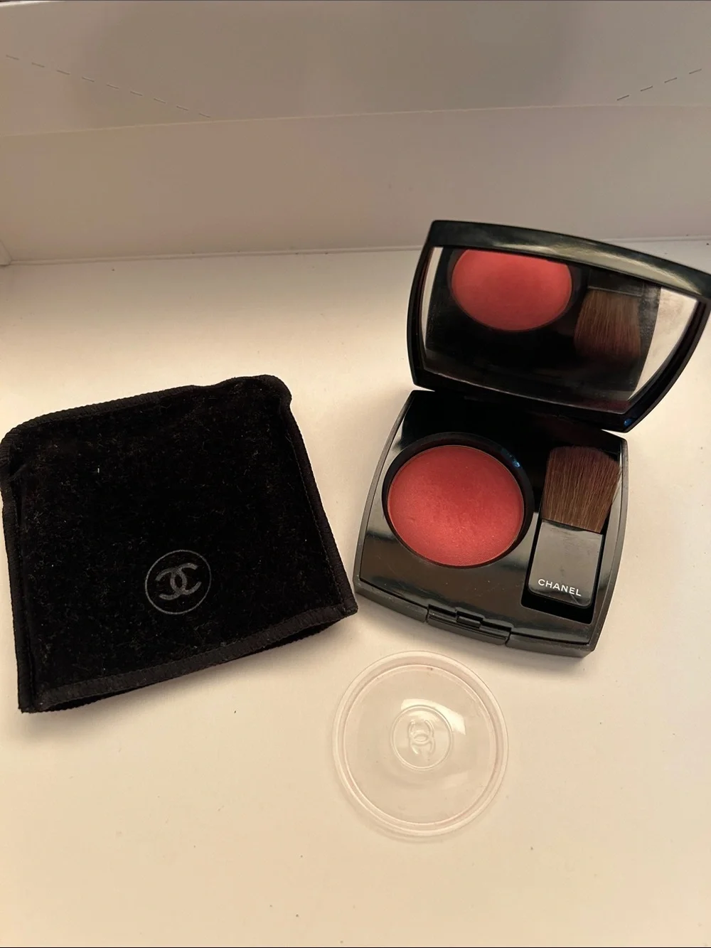 CHANEL Cream Blush - Coral Pink